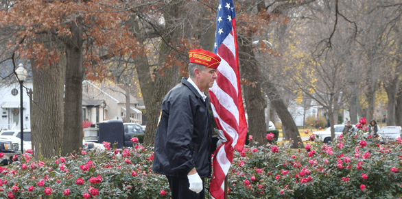 Veterans memorial service